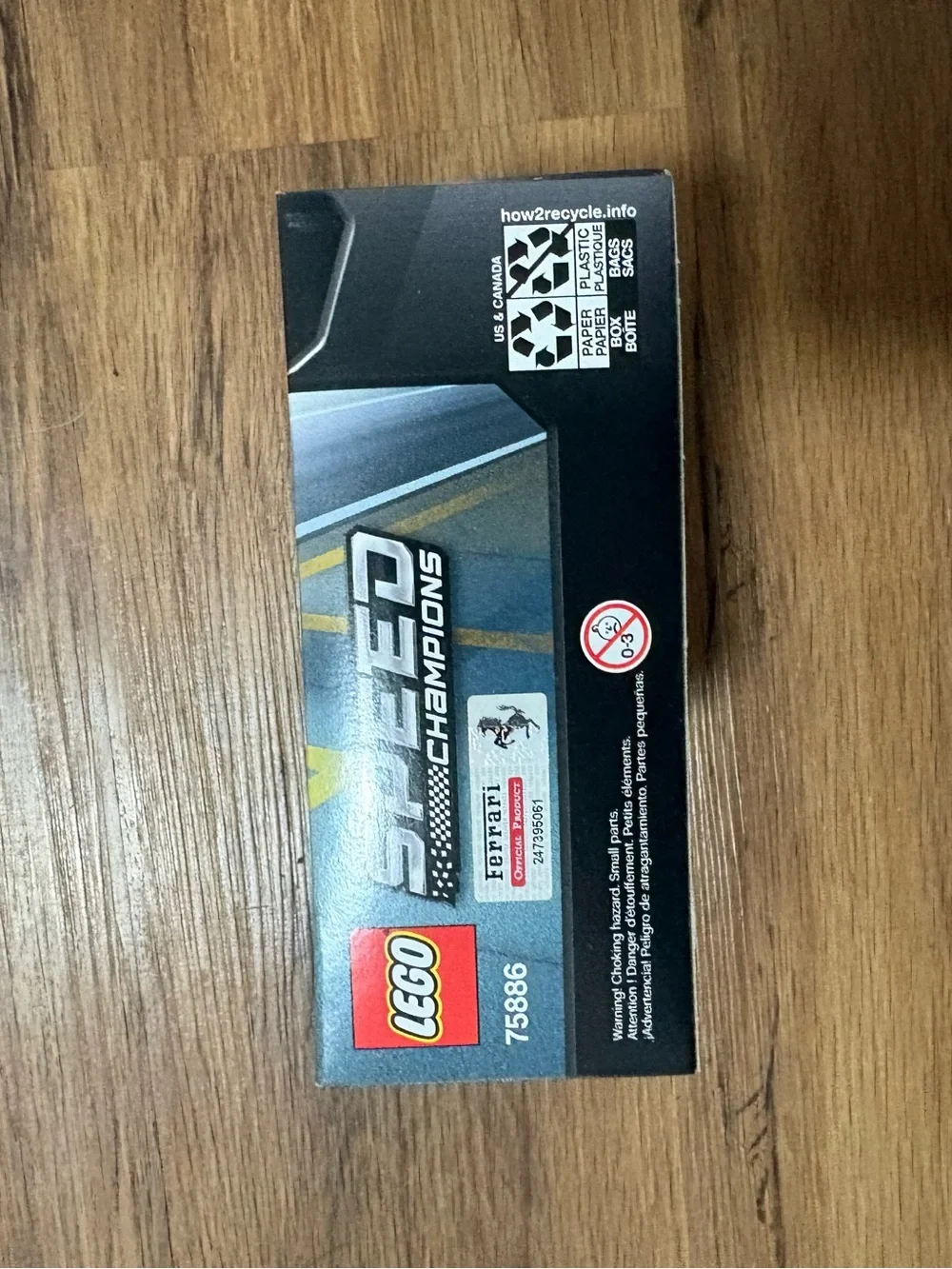 LEGO Speed Champions Ferrari 488 GT3 “Scuderia Corsa”‎ set, set #75886,